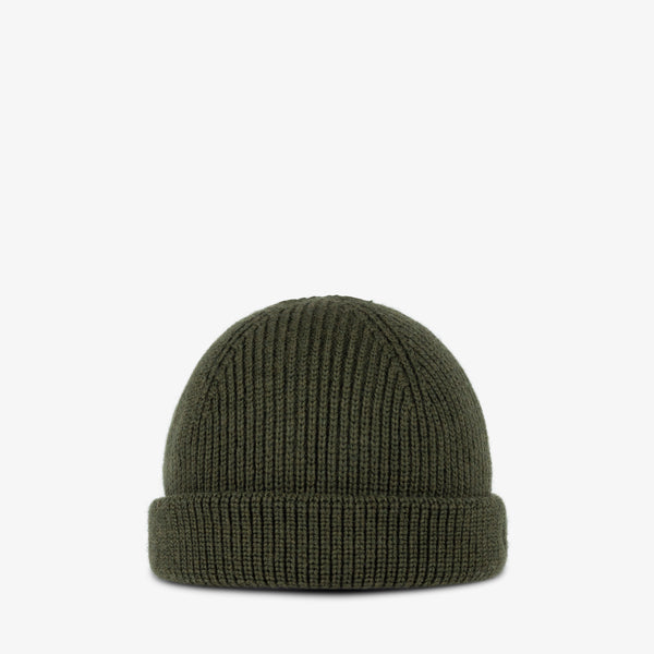 Ervin Merino Wool Knitted Beanie Hat